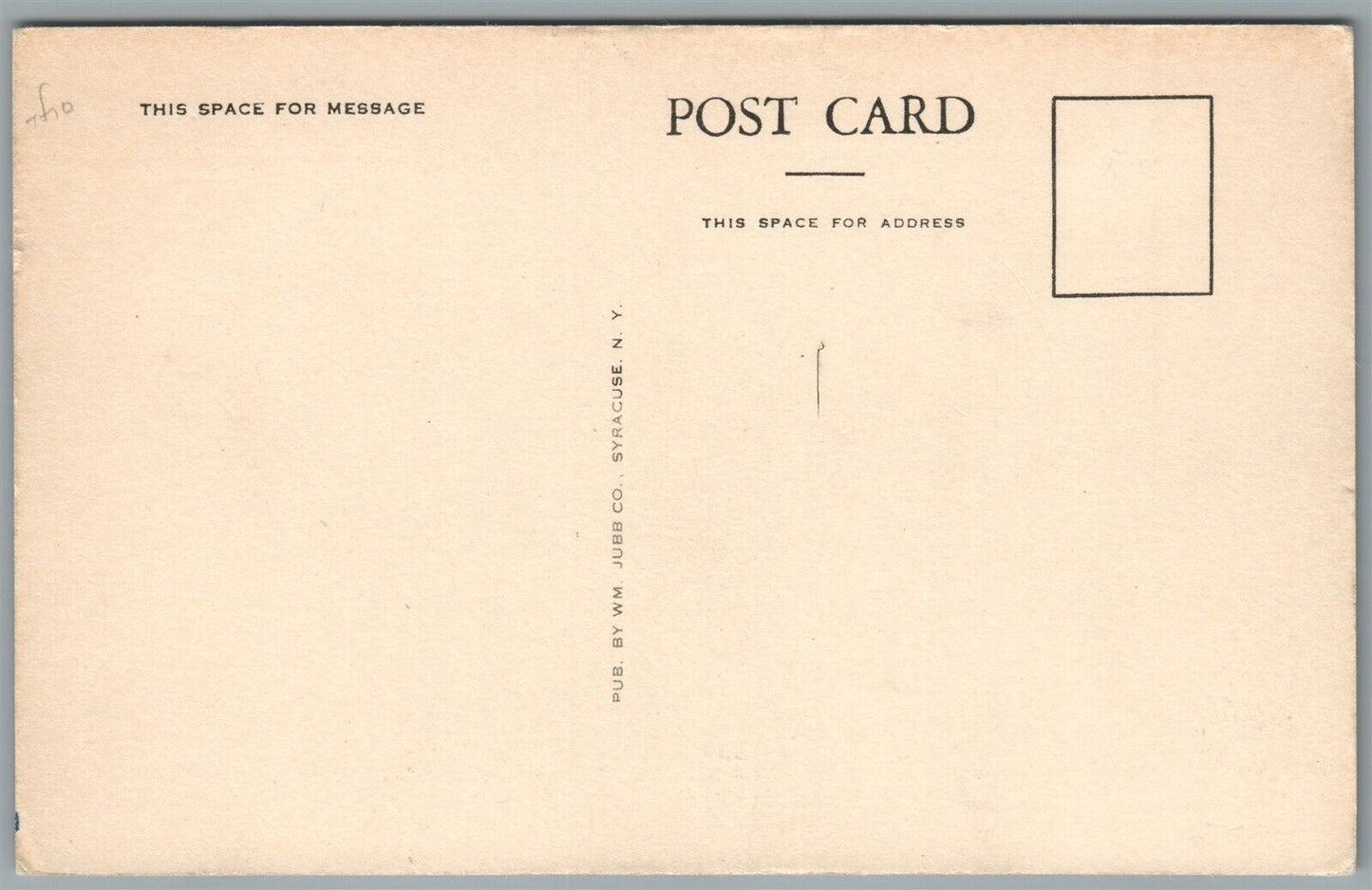 HANNIBAL NY SOUTH SIDE BUSINESS SECTION ANTIQUE POSTCARD