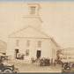 PLYMOUTH VT COOLIDGE CHURCH ANTIQUE REAL PHOTO POSTCARD RPPC