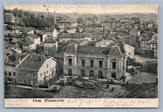 FRANCE CIREY WWI GERMAN FELDPOST 1915 ANTIQUE POSTCARD