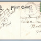 EAST LONGMEADOW MA NORCORSS BROS. STONE YARD 1909 ANTIQUE POSTCARD