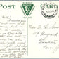 MONTCLAIR NJ WALNUT STREET VALLEY ROAD 1913 ANTIQUE POSTCARD