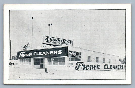 ST.LOUIS MO FRENCH CLEANERS ADVERTISING 1939 VINTAGE POSTCARD