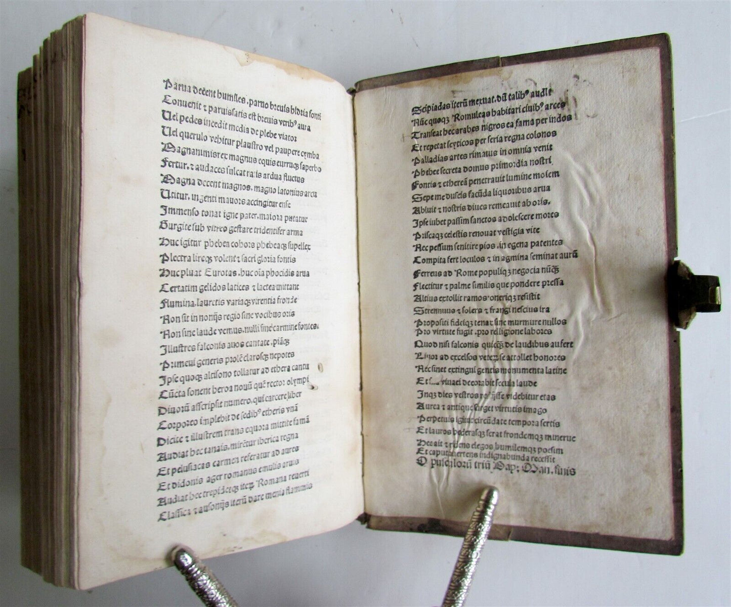 1500 INCUNABULA POETRY by Baptista Mantuanus antique RARE INCUNABLE