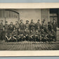 GROUP OF SOLDIERS VINTAGE REAL PHOTO POSTCARD RPPC