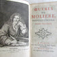 1760-1770 WORKS of MOLIERE 8 volumes COMEDIES THEATER PLAYS in FRENCH antique