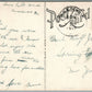CANADENSIS PA BIRDS EYE VIEW ANTIQUE POSTCARD