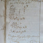 1765 MATHEMATICS GERMAN MANUSCRIPT CLAVIS ARITHMETICA antique HAND WRITTEN