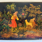 1966 RUSSIAN LACQUER BOX PALEKH SIGNED AMAZING QUALITY RARE vintage