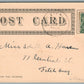 STERLING JC. MA BREEZLY POINT & STEAMBOAT LANDING ANTIQUE POSTCARD