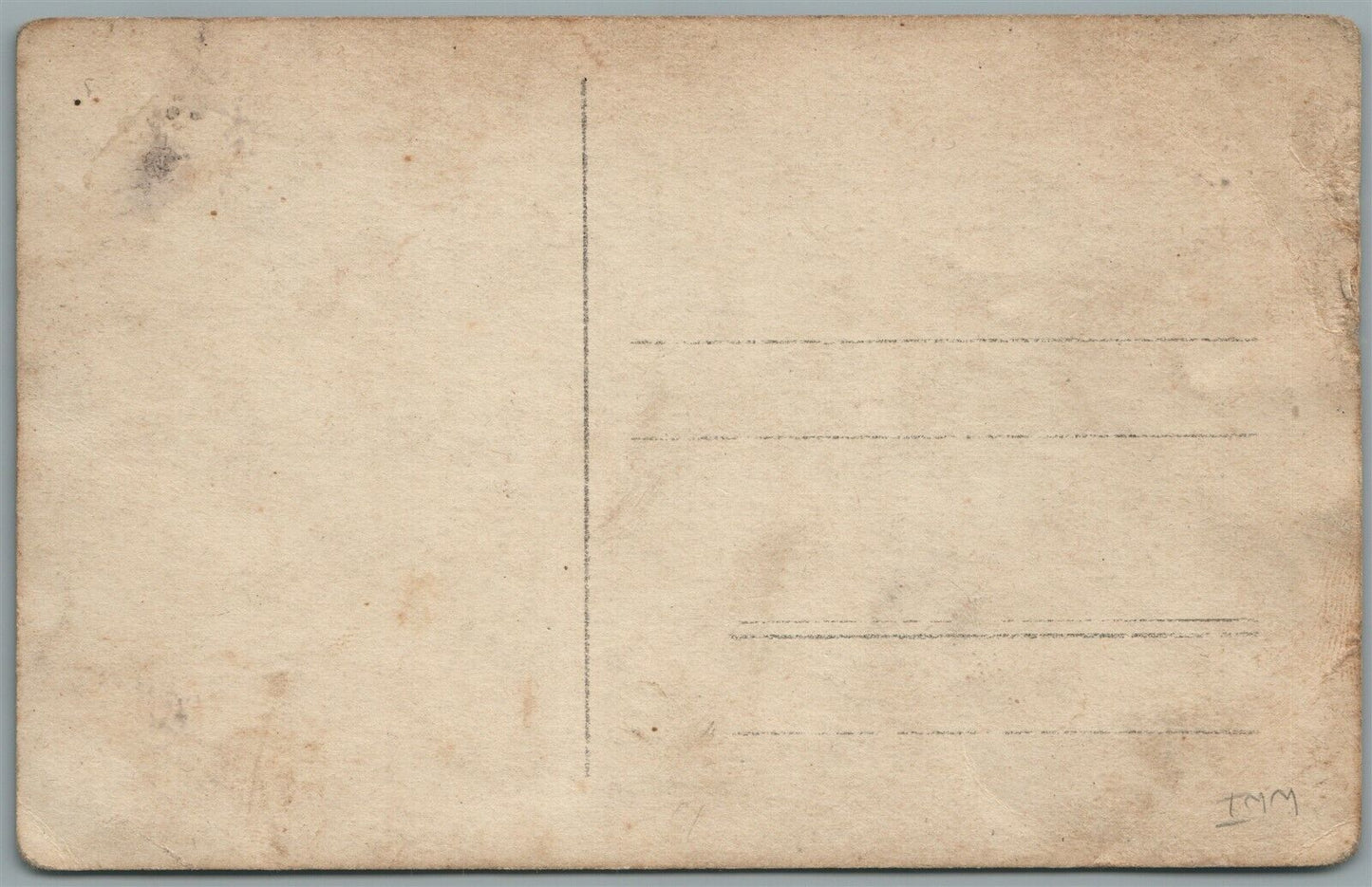 WWI FORTIFICATIONS w/ DEAD BODIES ANTIQUE REAL PHOTO POSTCARD RPPC