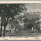 MILFORD NY STREET SCENE ANTIQUE POSTCARD