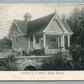 SOMERVILLE NJ DUKE'S PARK BOAT HOUSE VINTAGE POSTCARD