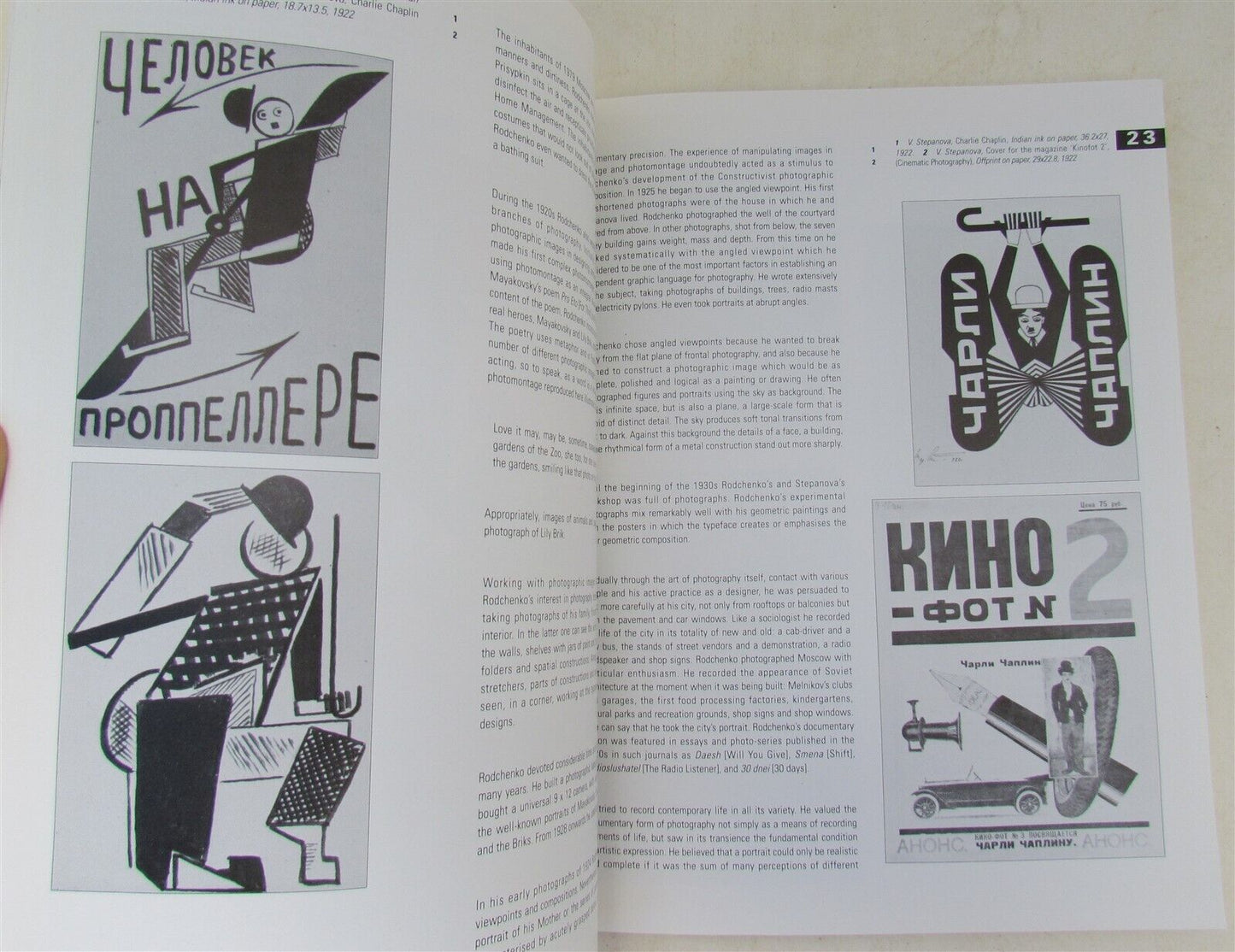 RUSSIAN AVANT-GARDE ARTISTS RODCHENKO & STEPANOVA WORKSHOP ILLUSTRATED ART BOOK