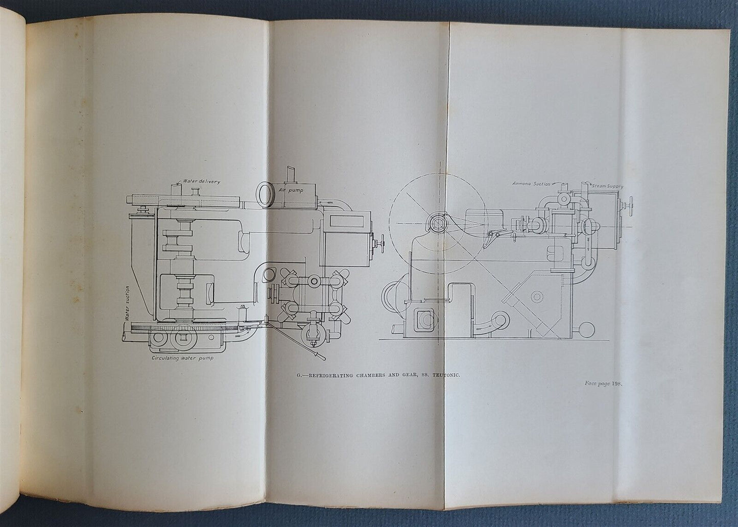 1892 THE ATLANTIC FERRY ITS SHIPS MEN & WORKING antique ILLUSTRATED Vellum bound