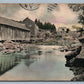 NEQUASSET ME OLD MILL ANTIQUE POSTCARD
