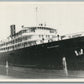 ALLEGHANY ship VINTAGE REAL PHOTO POSTCARD RPPC