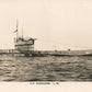 BRITISH H.M. SUBMARINE L18 VINTAGE REAL PHOTO POSTCARD RPPC