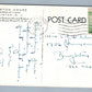 CLINTON NJ CLINTON HOUSE 1943 VINTAGE POSTCARD