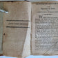 1804 THE OPINION OF DOW or LOREZNO THOUGHTS antique AMERICANA