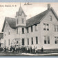 ROSCOE NY PUBLIC SCHOOL ANTIQUE POSTCARD