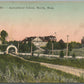 MORRIS MN AGRICULTURAL SCHOOL ANTIQUE POSTCARD