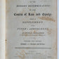 1799 LAW BOOK in ENGLISH ABRIDGMENT of DETERMINATION in COURTS of LAW antique