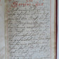 1800s GERMAN MANUSCRIPT PRAYER BOOK antique HANDWRITTEN fine morocco binding