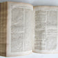 1743 LAW BOOK in Latin Juridical Dictionary antique FOLIO 9 x 14"