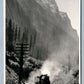 MT. MACDONALD CONNAUGHT TUNNEL TRAIN ANTIQUE REAL PHOTO POSTCARD RPPC railway