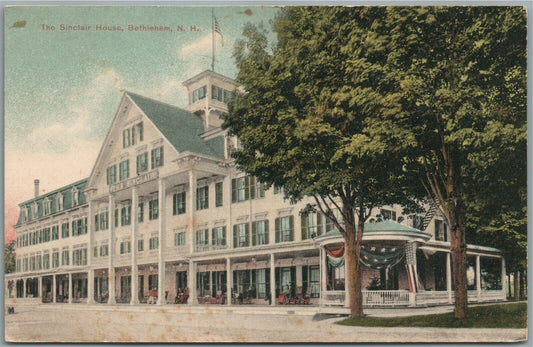 BETHLEHEM NH SINCLAIR HOUSE ANTIQUE POSTCARD