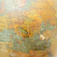 GLOBE 12 inch TERRESTRIAL ANTIQUE WWI ERA