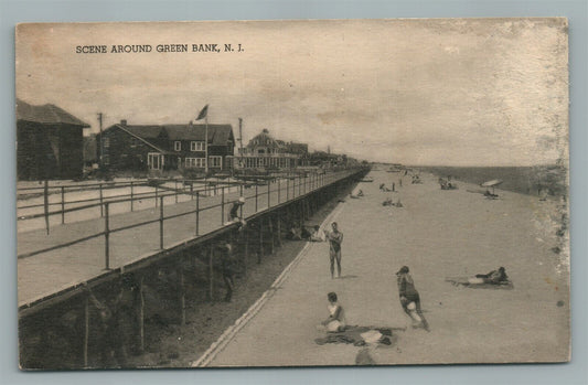 GREEN BANK NJ ANTIQUE POSTCARD