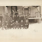 HUNTERS GROUP w/ RIFLES 1943 VINTAGE REAL PHOTO POSTCARD RPPC