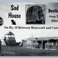 STANDARD OIL GAS STATION MOORCROFT & UPTON WYO SOD HOUSE VINTAGE POSTCARD