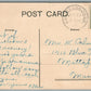 DANIELSON CT COR. MAIN & HUTCHINS STREET ANTIQUE POSTCARD