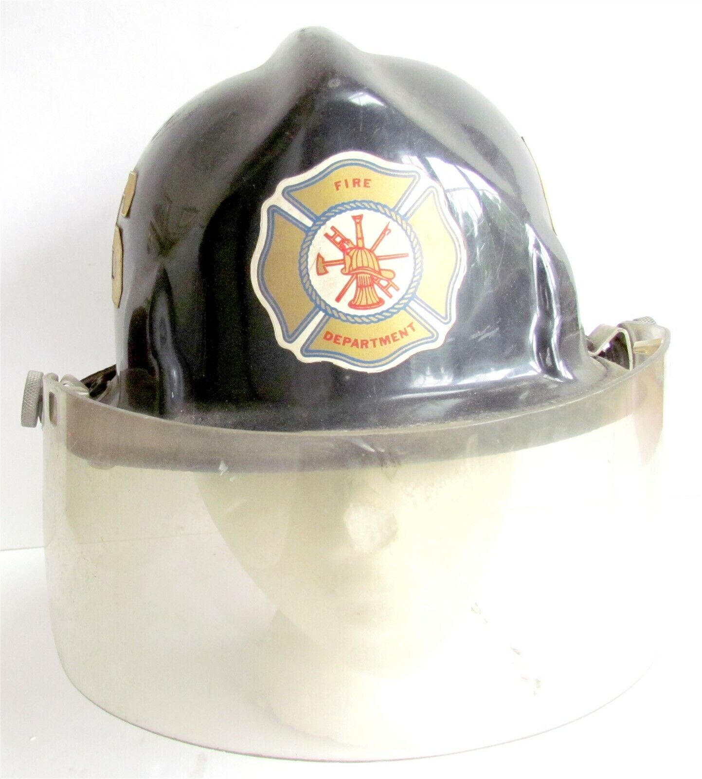 CAIRNS & BROTHER FIRE HELMET made in Clifton NJ belong to FEMALE CHIEF VINTAGE