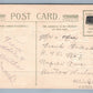 TO MY VALENTINE 1913 COPYRIGHT EMBOSSED ANTIQUE POSTCARD by JOHN WINSCH