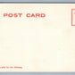 LANCASTER PA view from ROCKY SPRINGS RAILWAY ANTIQUE POSTCARD railroad
