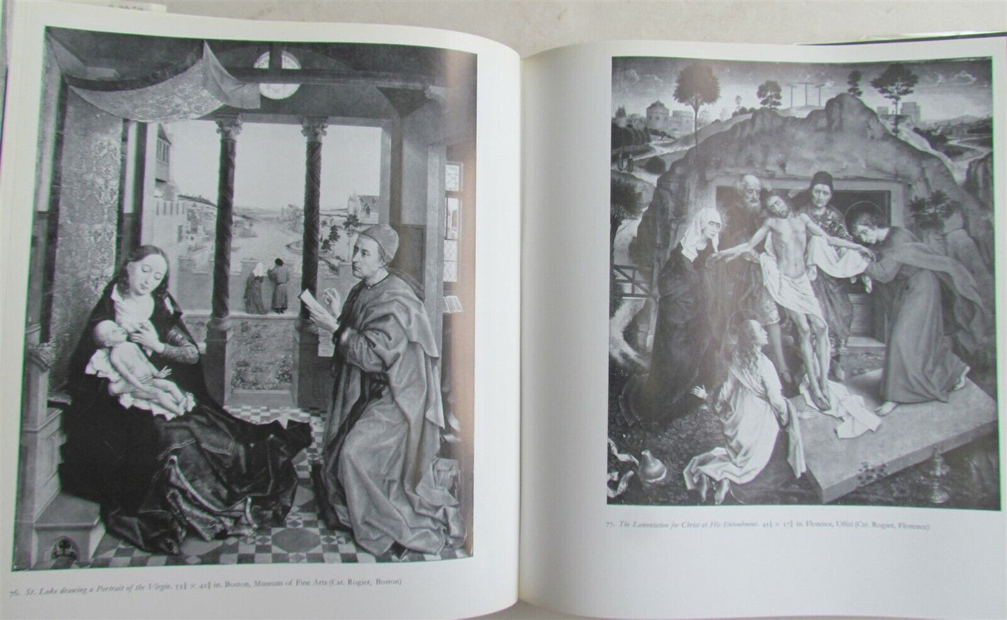 MARTIN DAVIES ROGIER VAN DER WEYDEN ILLUSTRATED ART ALBUM catalog