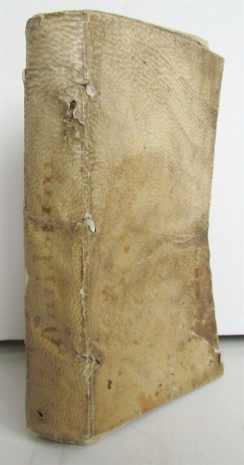 1590 Antidote Against Temptations of Every Sort antique VELLUM 16 century Weller