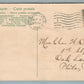 ATLANTIC CITY NJ BOATING COMIC ANTIQUE POSTCARD