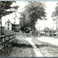 W.NORTHFIELD MA MAIN STREET ANTIQUE REAL PHOTO POSTCARD RPPC