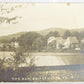 THE DAM BRIDGEWATER VT RPPC ANTIQUE REAL PHOTO POSTCARD