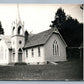STERLING PA M.E. CHURCH ANTIQUE REAL PHOTO POSTCARD RPPC