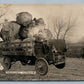 EXAGGERATED NEBRASKA CABBAGE ANTIQUE REAL PHOTO POSTCARD RPPC collage MONTAGE