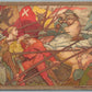 SWITZERLAND NATIOINAL FEST ANTIQUE POSTCARD ARTIST SIGNED DUNKI