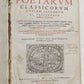 1616 LATIN POETRY ANTHOLOGY antique