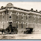 YATES CENTER KS HOTEL WOODSON ANTIQUE REAL PHOTO POSTCARD RPPC