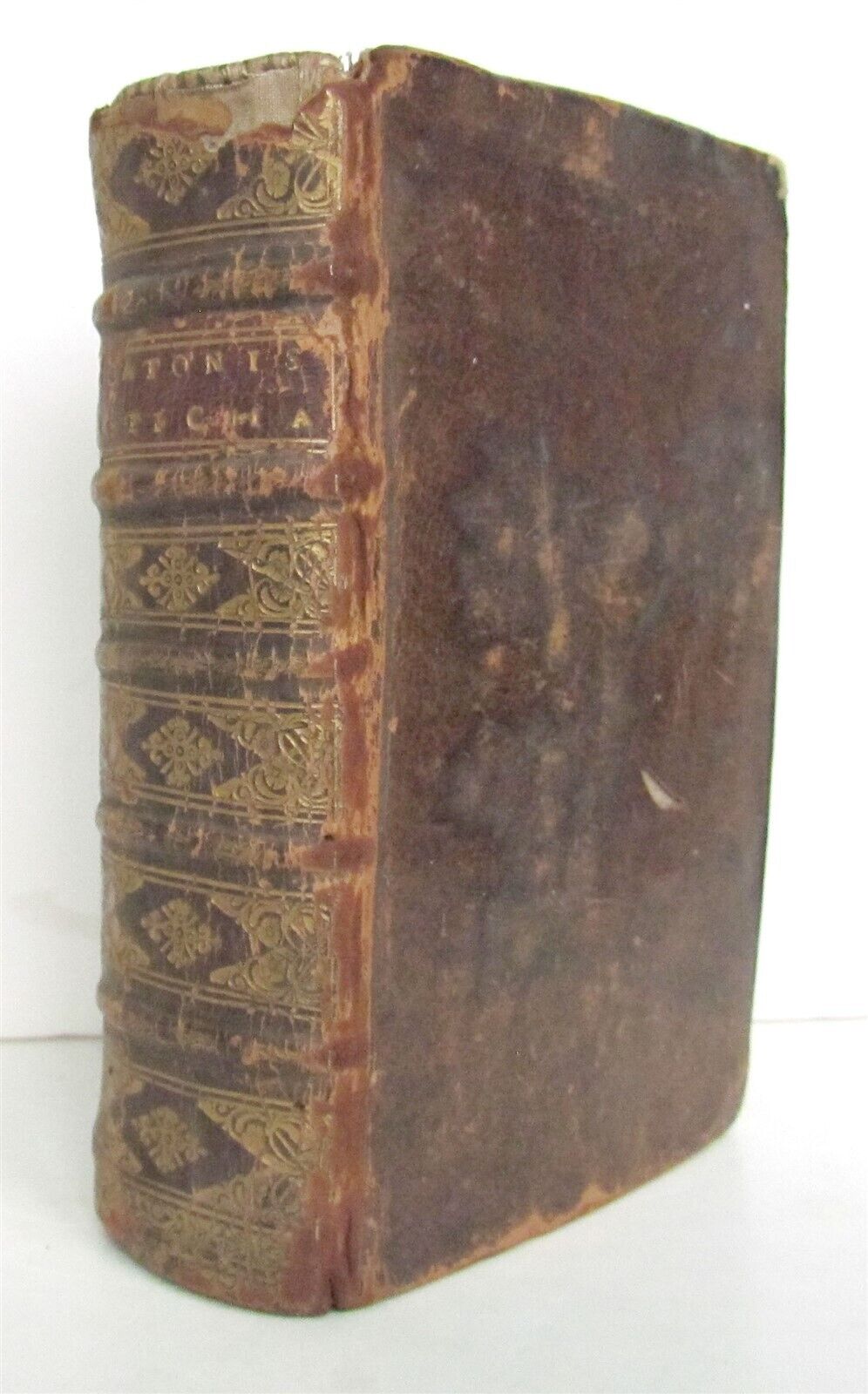 1735 DISTICHA DE MORBIUS AD FILIUM antique Distichs of Cato by Dionisii Catonis