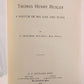 1900 THOMAS HENRY HUXLEY SKETCH OF HIS LIFE & WORK P. CHALMERS MITCHELL antique